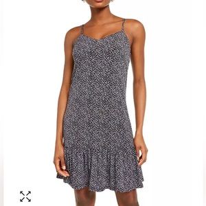 Michael Kors slip dress with ruffle hem